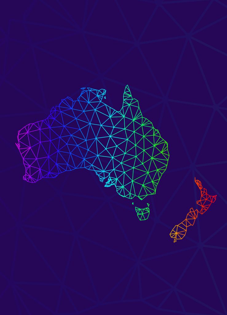 Corporate Amazing race locations map Australia New Zealand