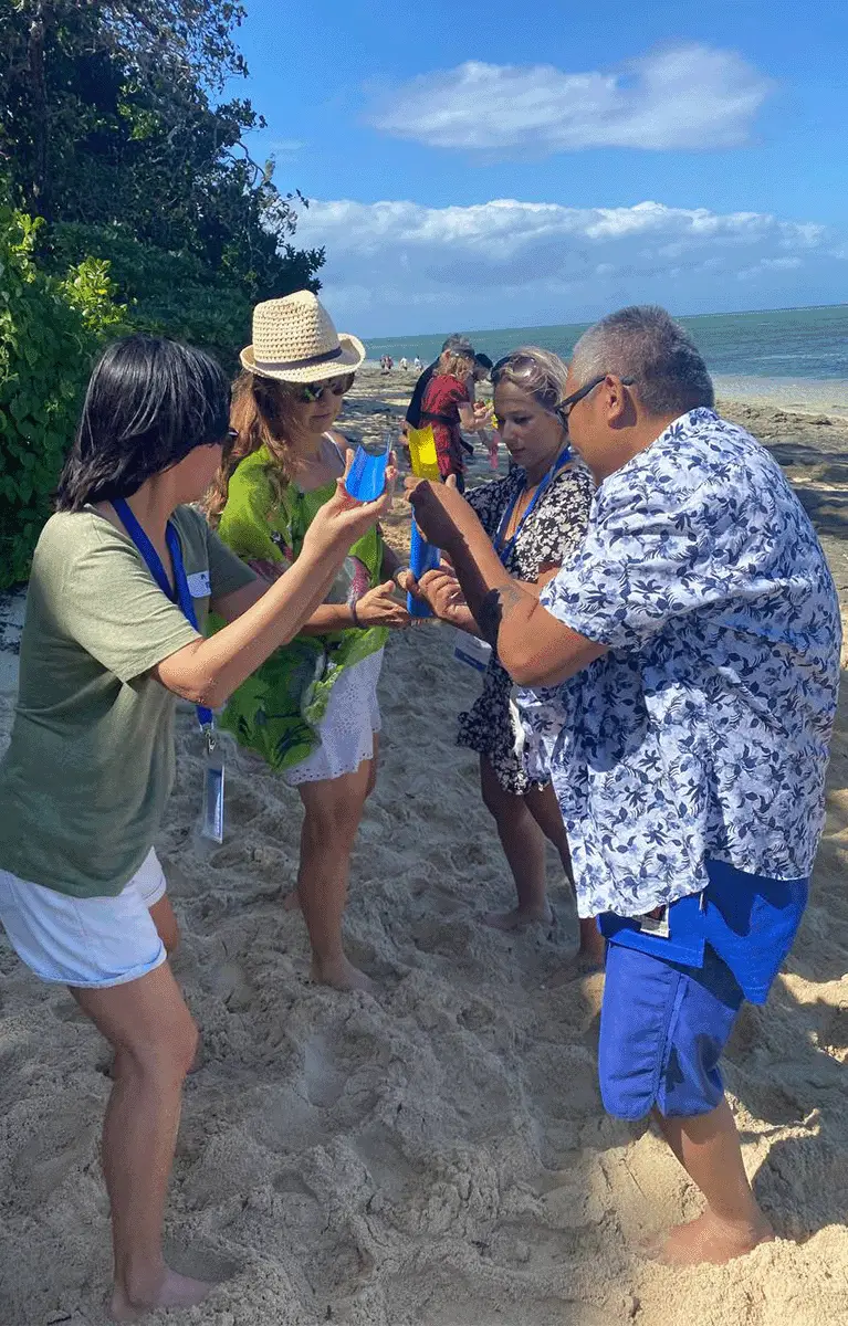 Cairns Amazing Race - teams having a good time on their team building event