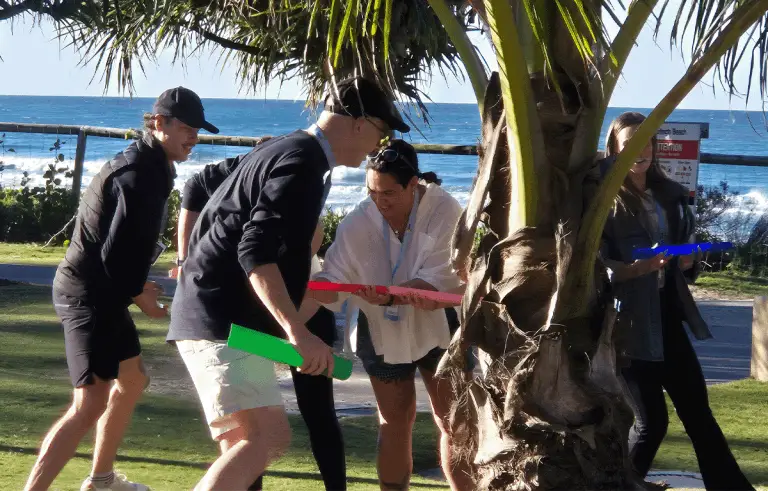 Gold Coast Amazing Race hosted by Tailored Team Building