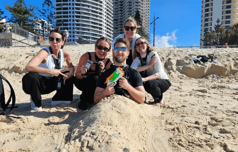 Gold Coast Amazing Race hosted by Tailored Team Building