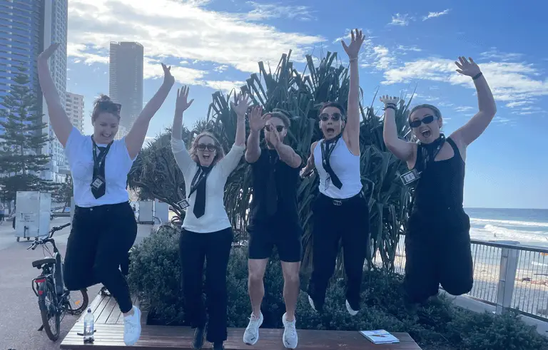 Gold Coast Amazing Race hosted by Tailored Team Building