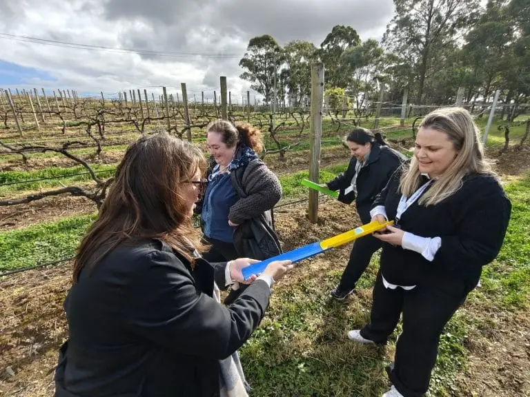 Team bonding Hunter Valley activity hosted by leading team building company