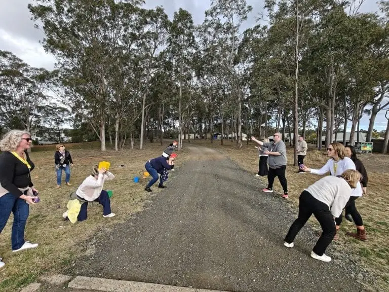 Team bonding Hunter Valley activity hosted by leading team building company