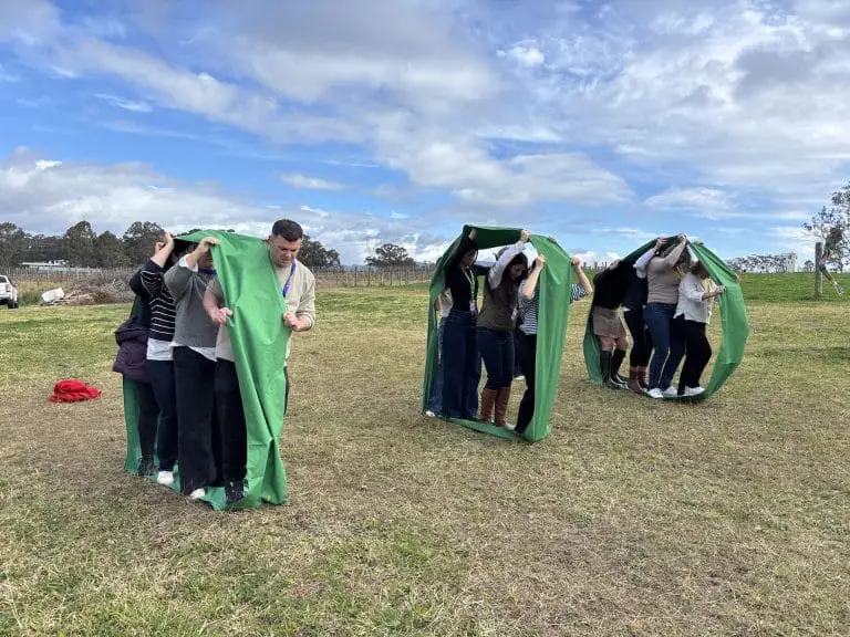 Team bonding Hunter Valley activity hosted by leading team building company