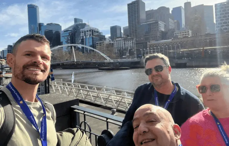 teams having fun during their Corporate Amazing Race