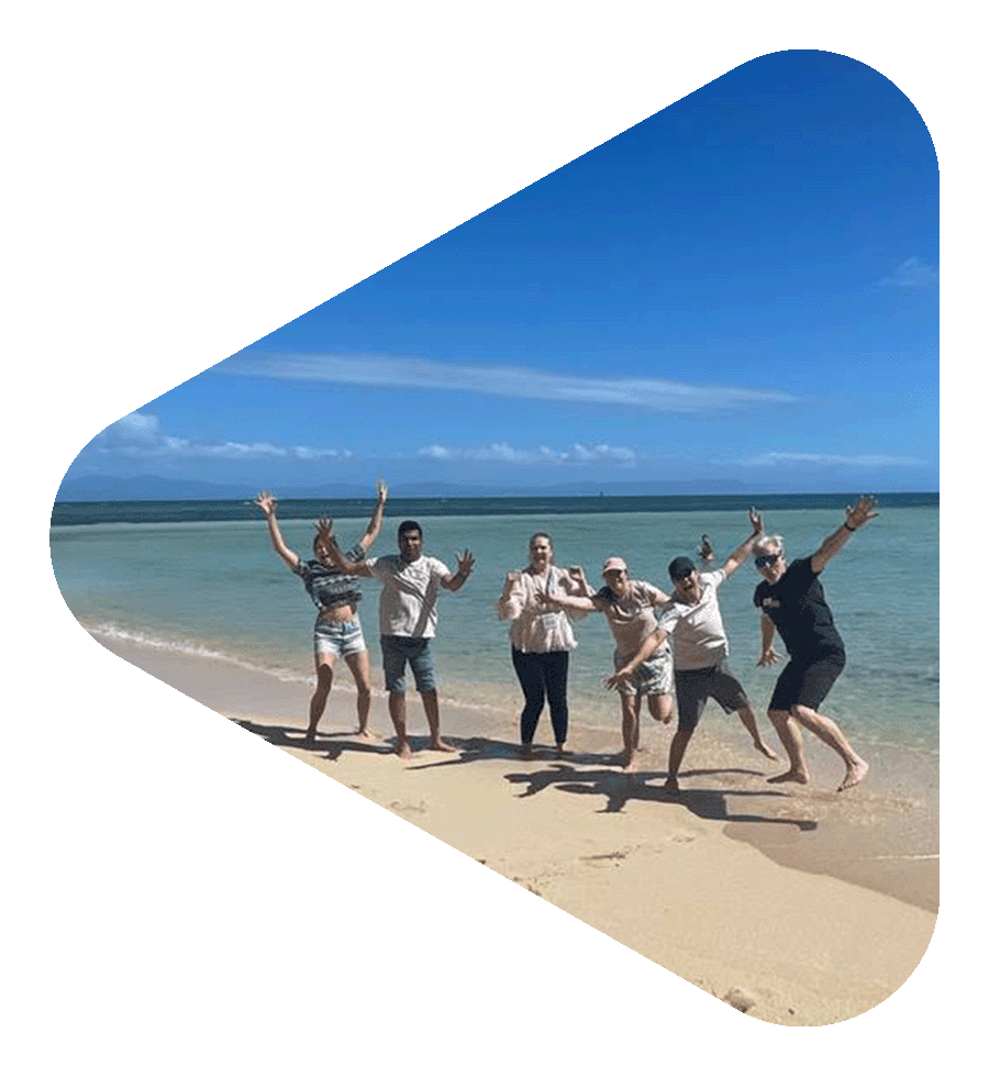 Team Bonding event in a tropical location