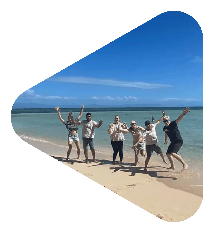 Team Bonding event in a tropical location