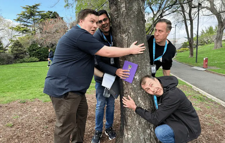 Hobart team building event showcasing teamwork and fun in the city centre