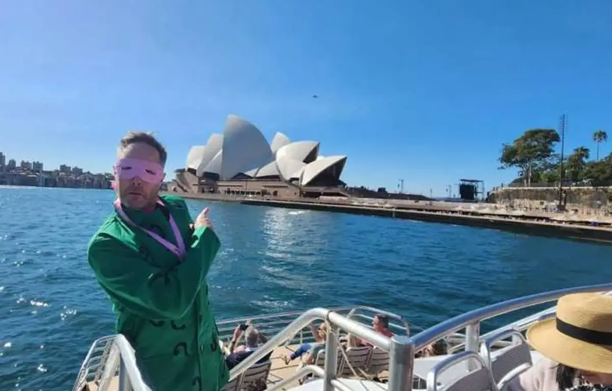 Corporate team bonding activity featuring interactive Amazing Race challenges in Sydney