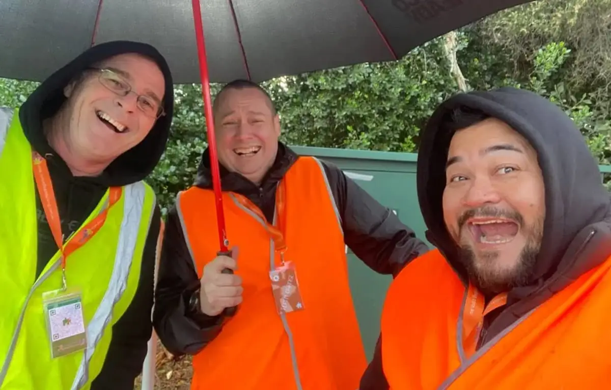 Corporate team bonding activity featuring interactive Amazing Race challenges