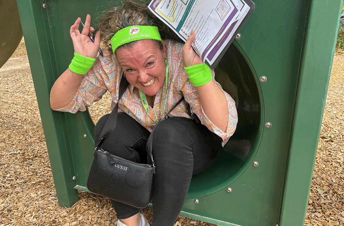 Outdoor Melbourne team building activity with teams racing between checkpoints