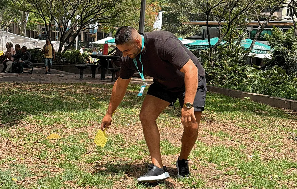 High-energy Amazing Race challenge during a private group event in Sydney