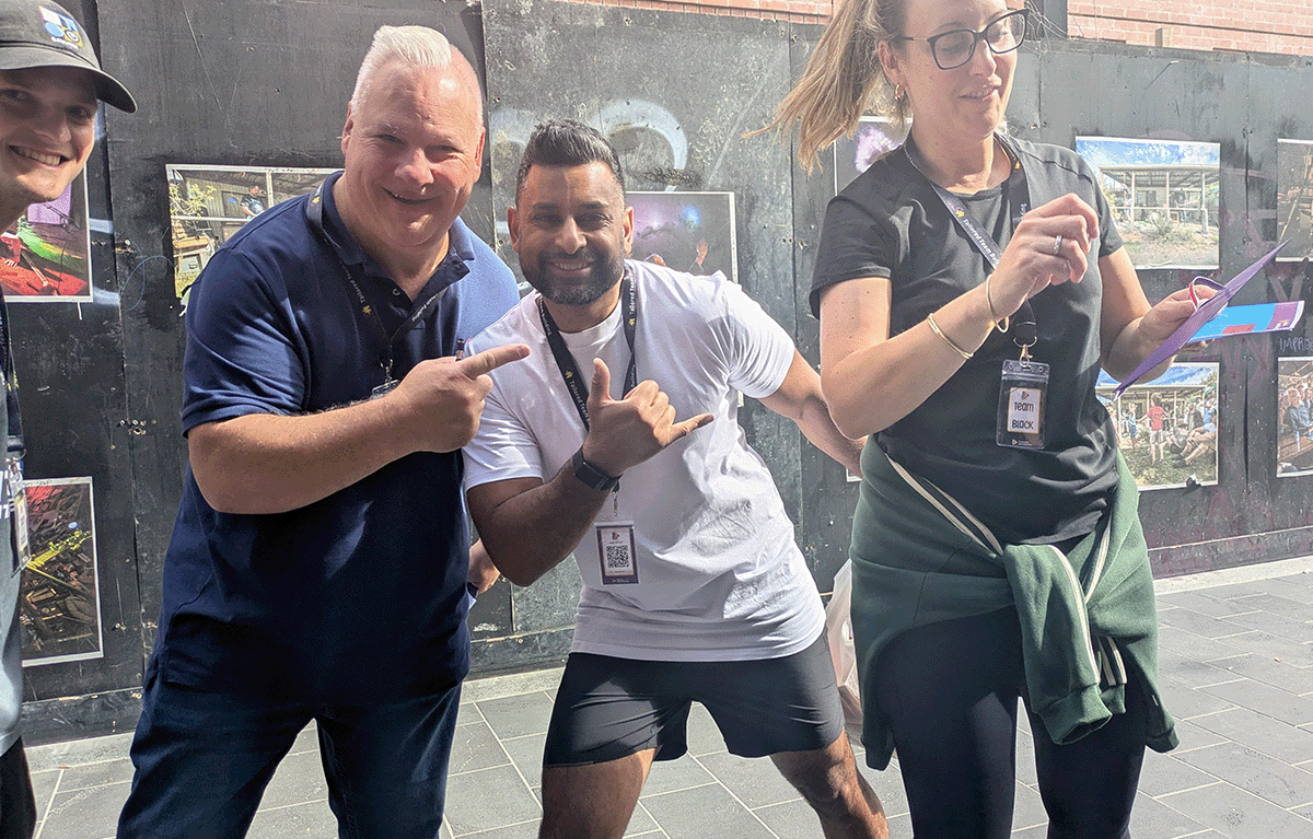 Fun corporate team building event Geelong with teams solving clues and challenges