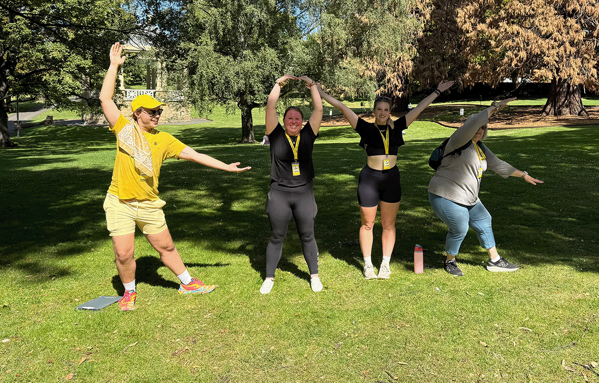 Corporate team building Hobart amazing race along the Hobart waterfront