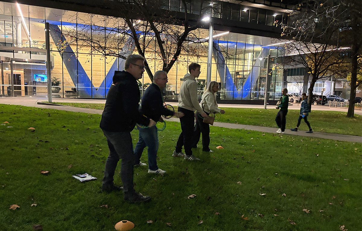 Fun team bonding activity in Canberra with competitive challenge stations