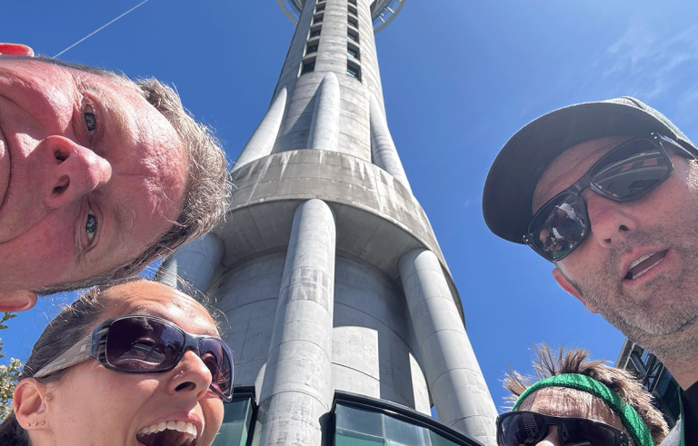 Teams enjoying a fun team building activity around Auckland