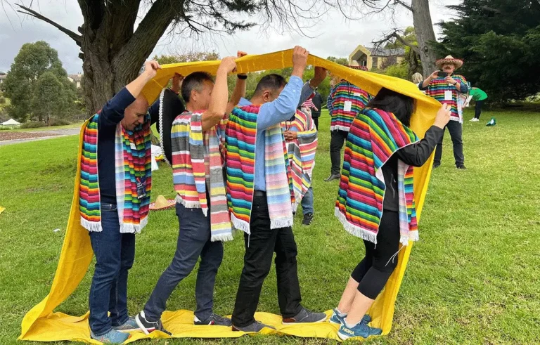 Fun corporate team building Dunedin event in the city centre