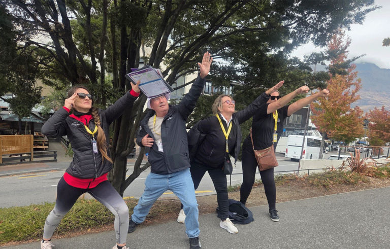 A fun Corporate Amazing Race around Queenstown