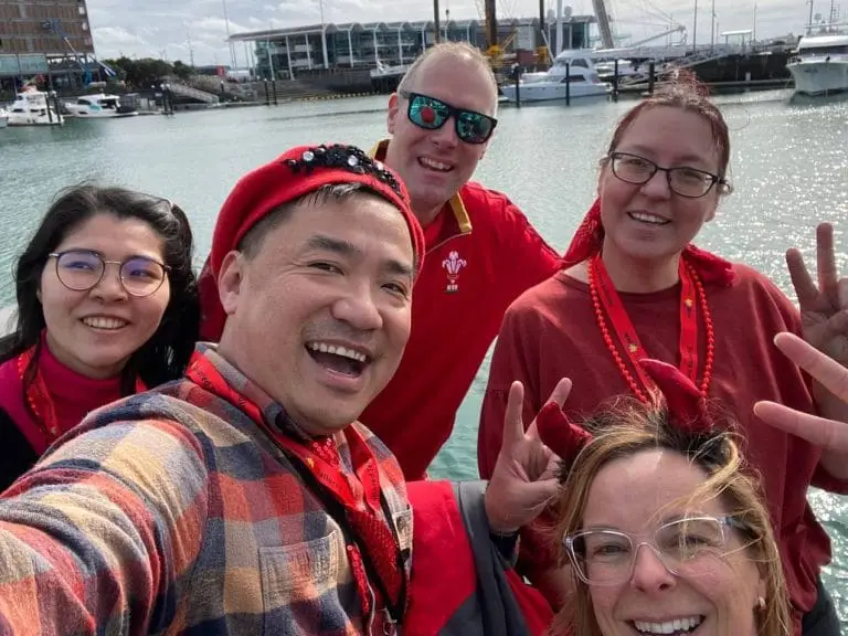 Red team corporate amazing race